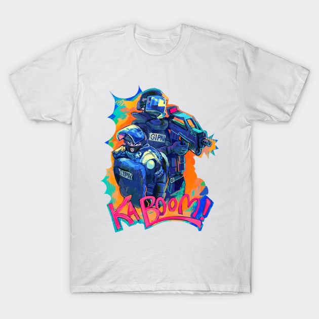 Kaboom! GIPN here T-Shirt by gstwstkn